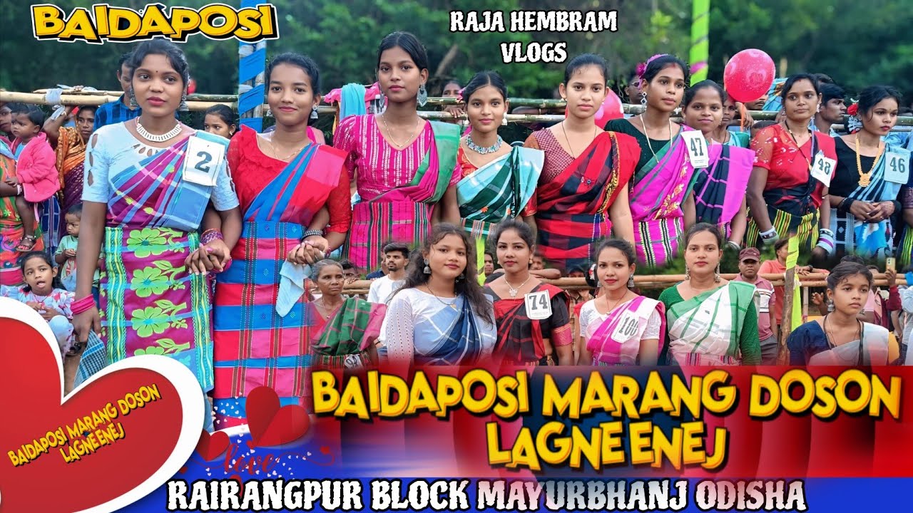 BAIDAPOSI MAHMONE MARANG DOSON ||  LAGNE ENEJ HEPRAW 2025 || NEW SANTALI VLOGS#rajahembramvlogs