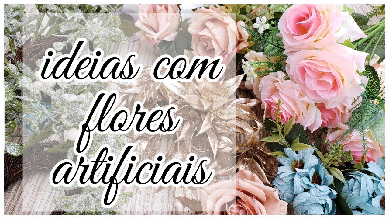 DIYs SUPER FÁCEIS PARA APROVEITAR AS FLORES ARTIFICIAIS E DECORAR NO NATAL | Viviane Magalhães