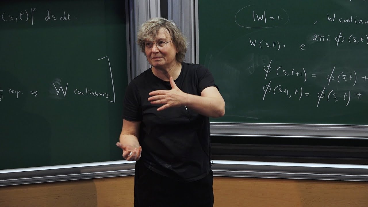 Ingrid Daubechies - 1/4 Time-Frequency Localization and Applications