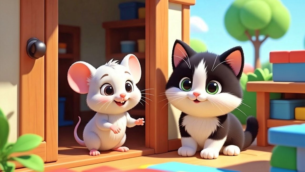 Meow Meow Billi Karti | म्याऊ म्याऊ | Meow Meow Billi Karti song | Hindi Rhyme For Kids