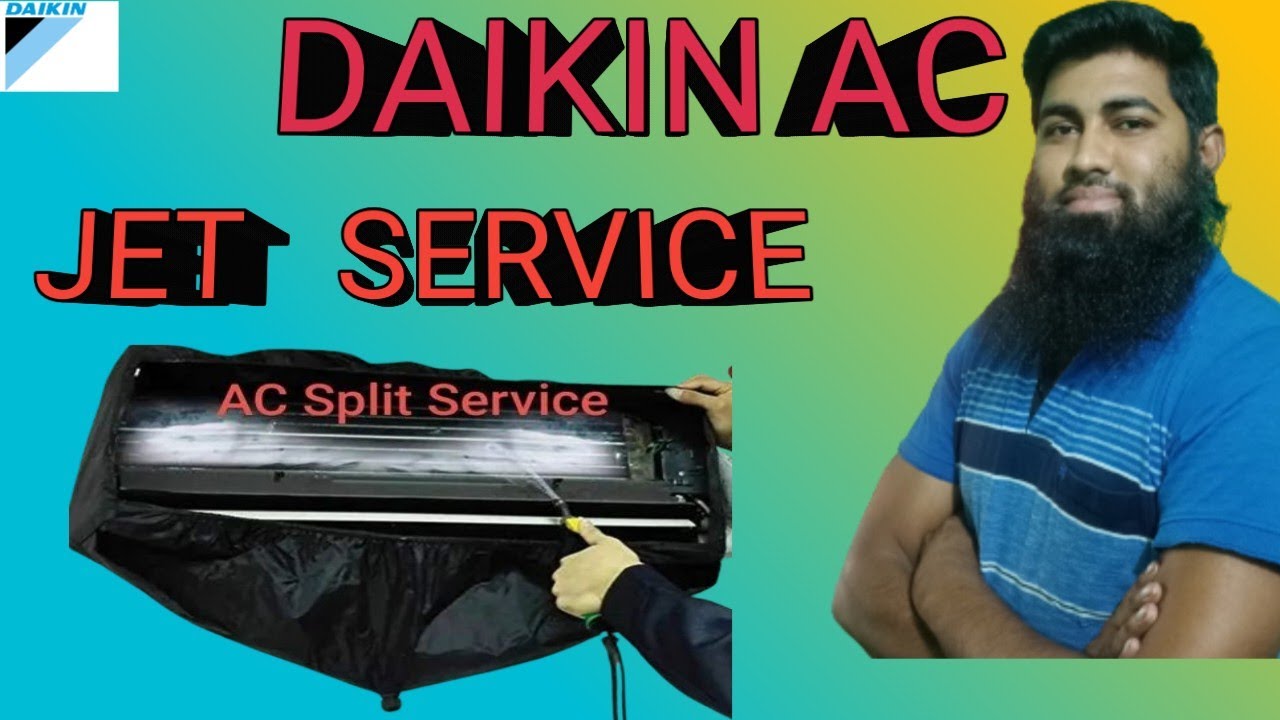 daikin ac jet service | how to clean daikin air conditioner