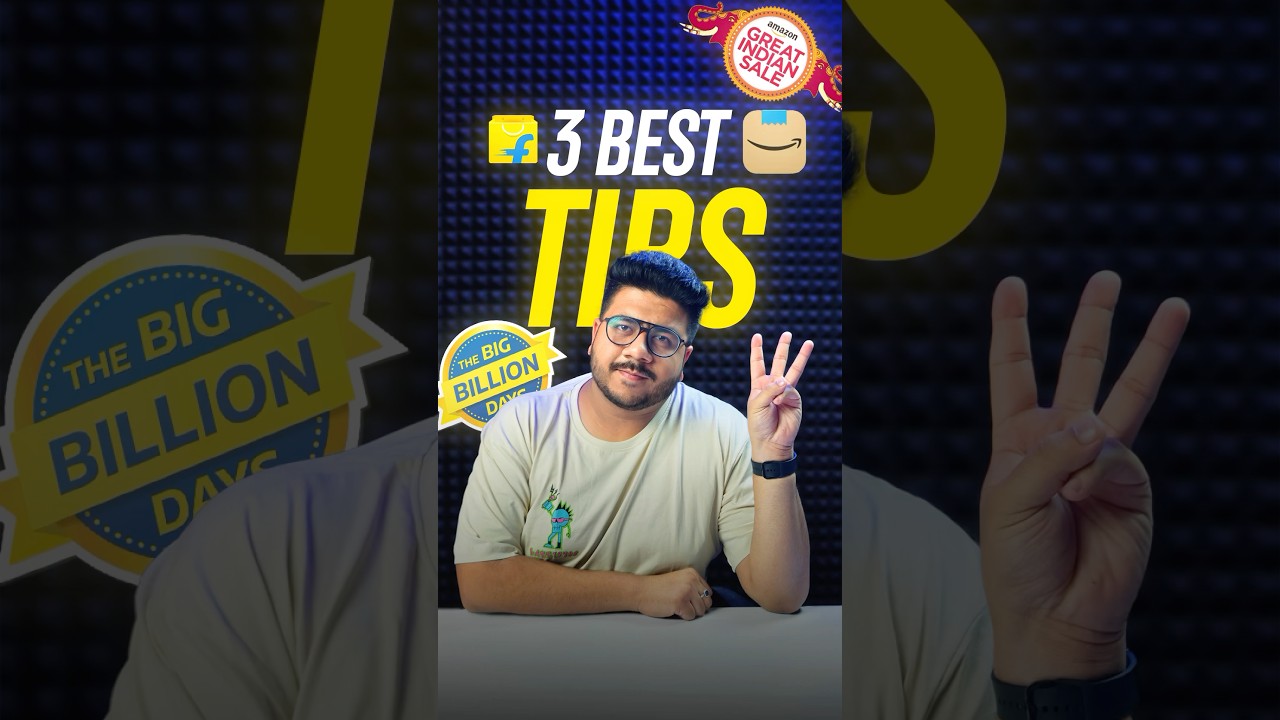Top 3 Tips for Big Billion Day & Amazon Great Indian Festival Sale 2024 🤯🔥#amazon #shorts #bbdsale