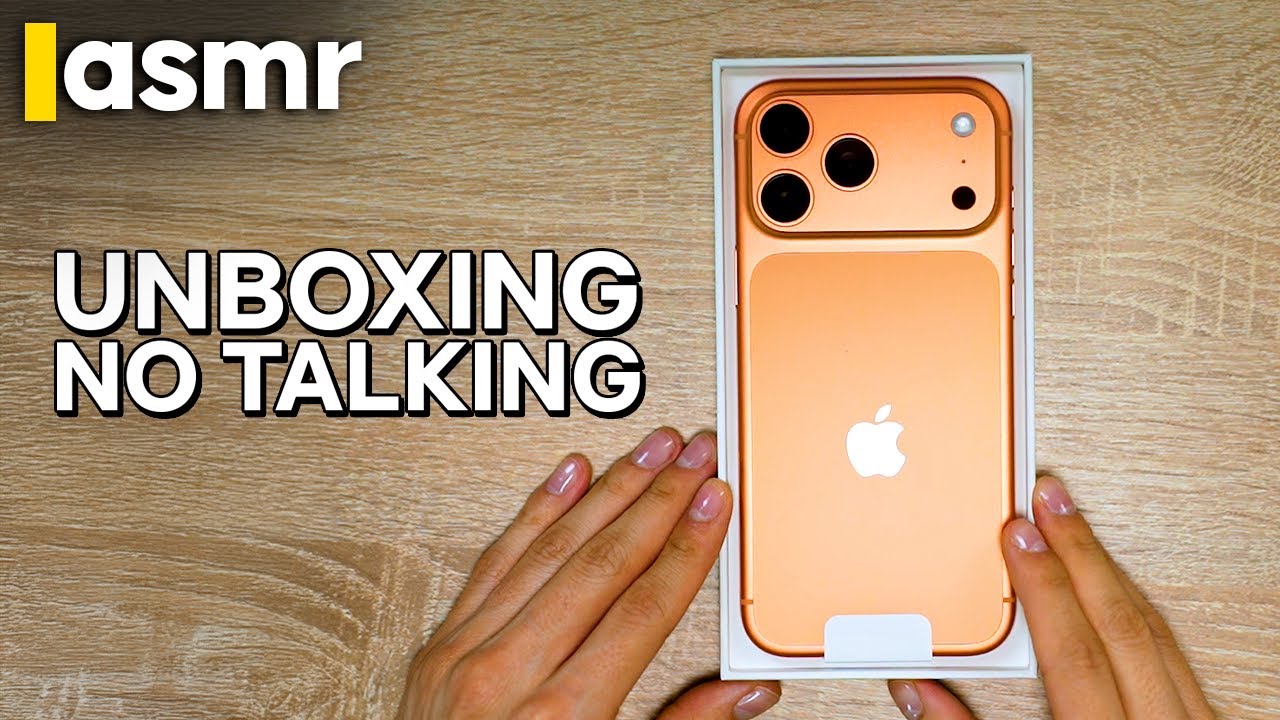 ASMR Unboxing iPhone 17 Pro Max - No Talking