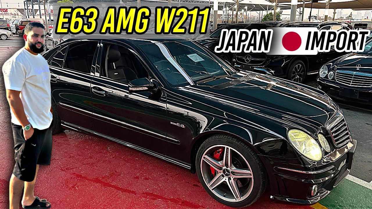 E63 AMG W211 Japan Import in Dubai – Der letzte echte AMG-Sound! 🔥