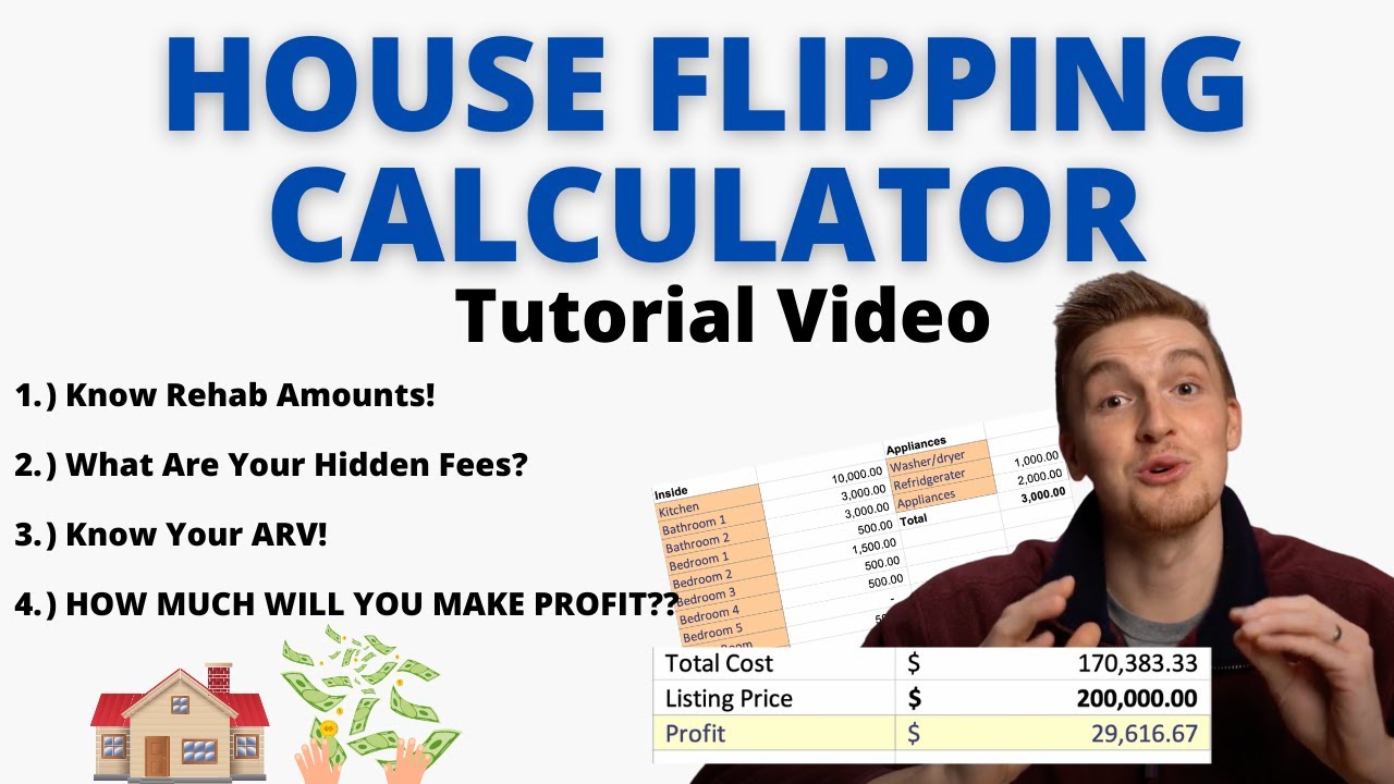Ultimate House Flipping Calculator Tutorial! (Excel Sheet)
