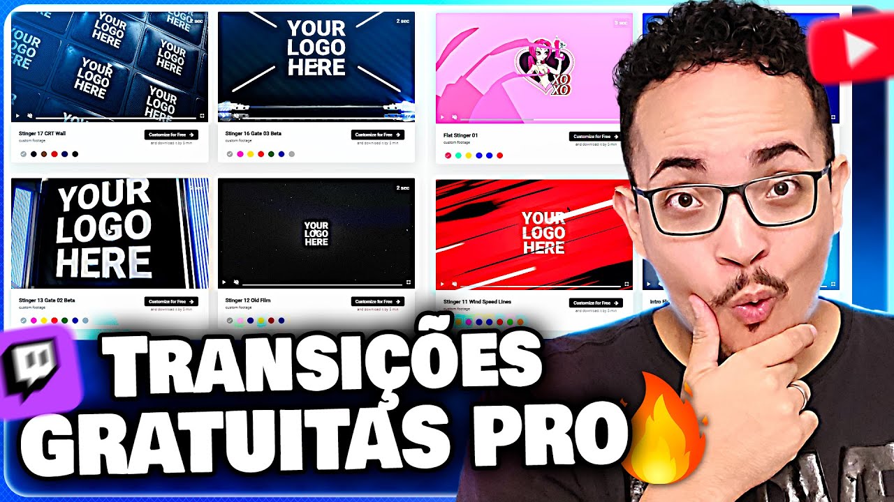 Como CRIAR TRANSIÇÃO de CENAS ONLINE simples e DE GRAÇA para sua live! - Tutorial OBS Studio 2025