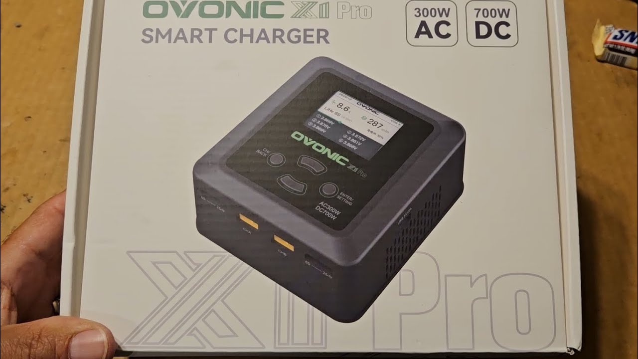 Ovonic X1 Pro Dual Channel LiPo Charger AC300W/DC700W 16A Lipo Battery Balance Charger
