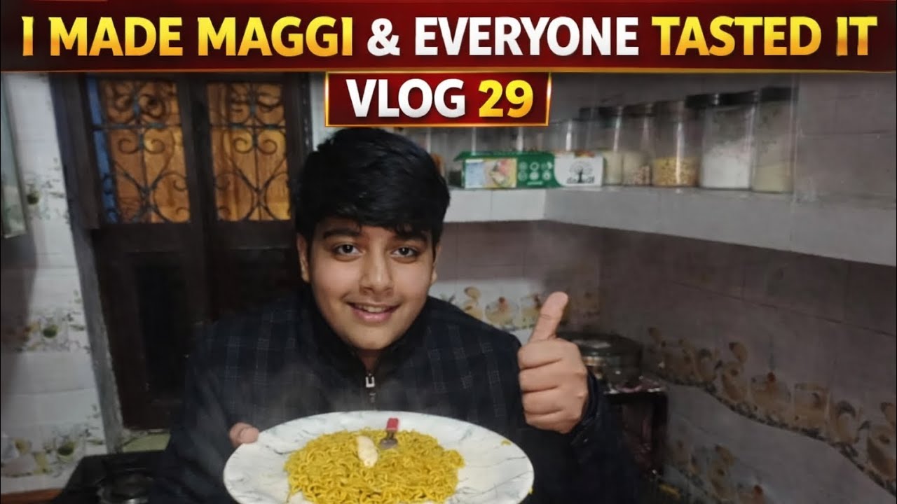 I Made Maggi & Everyone Tasted It 😋 | Vlog 29 | AksharaAkshaan