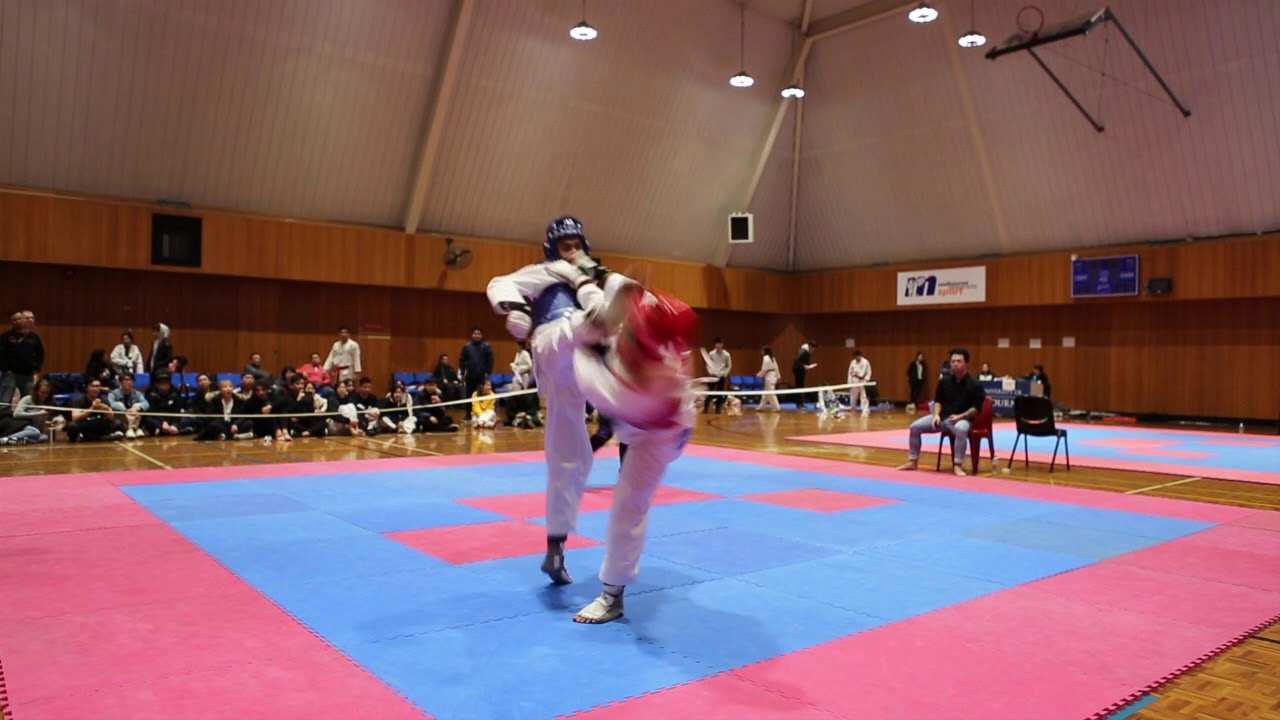2019 VIUC - Youssef Elsawi (MON) VS Hun Lee (MON) - Male Black Sparring