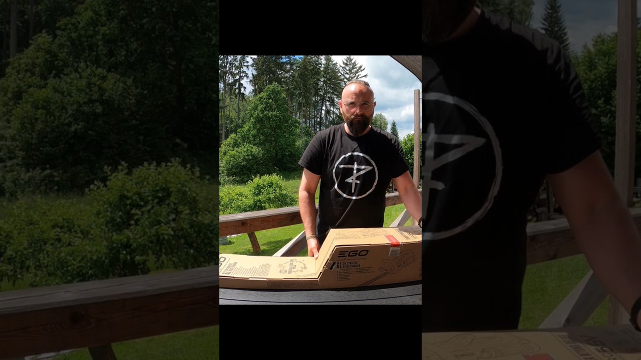 rozbalovačka plotostřihu EGO #kutiltom #unboxing #unboxingvideo #ego #egostroje