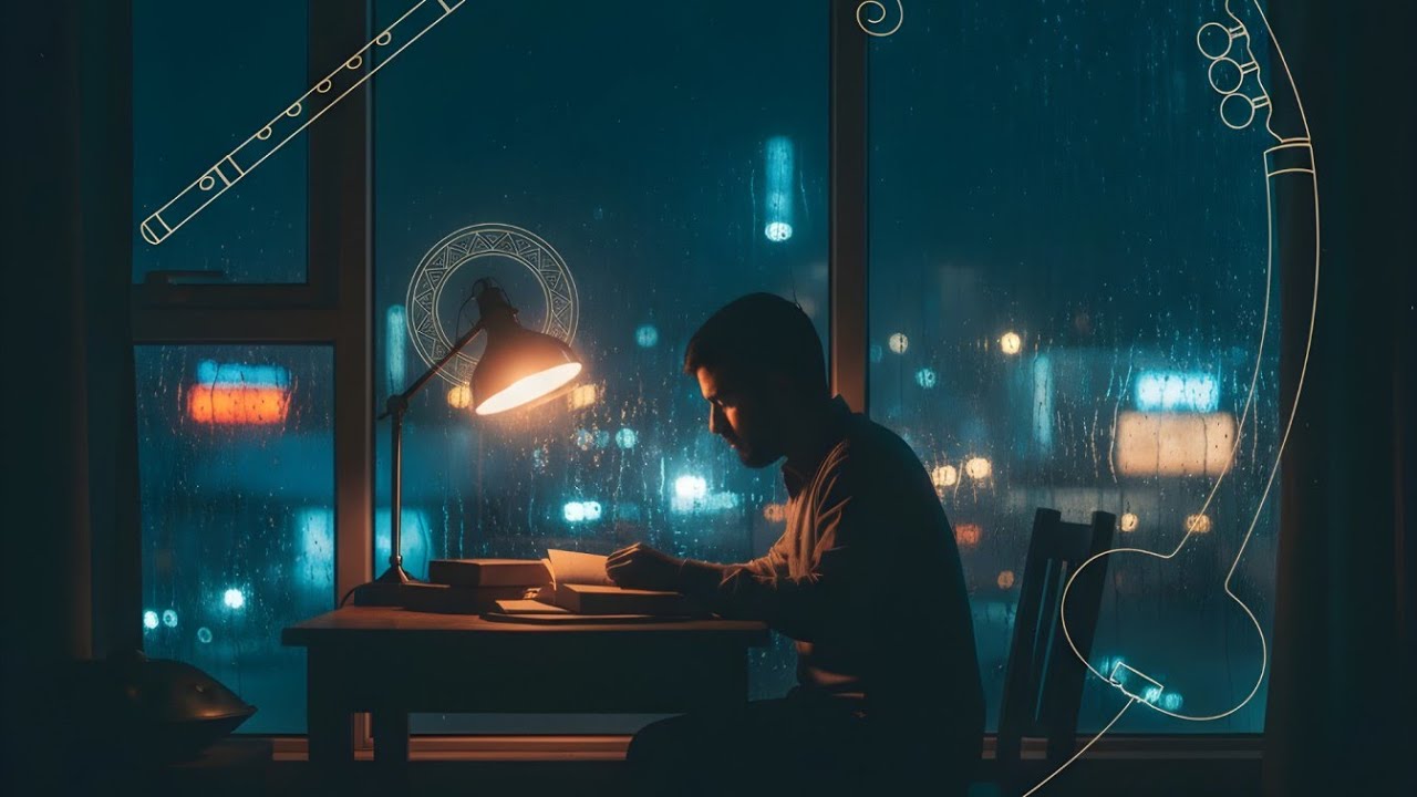 Soulful Ragas for Deep Focus 🌙 | Indian Instrumentals &times; Global Ambient Soundscape for Study & Work
