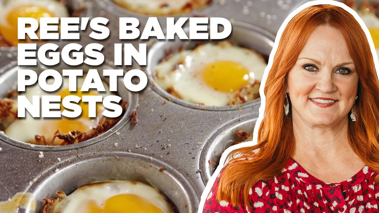 How to Make Ree's Baked Eggs in Potato Nests | The Pioneer Woman | Food Network