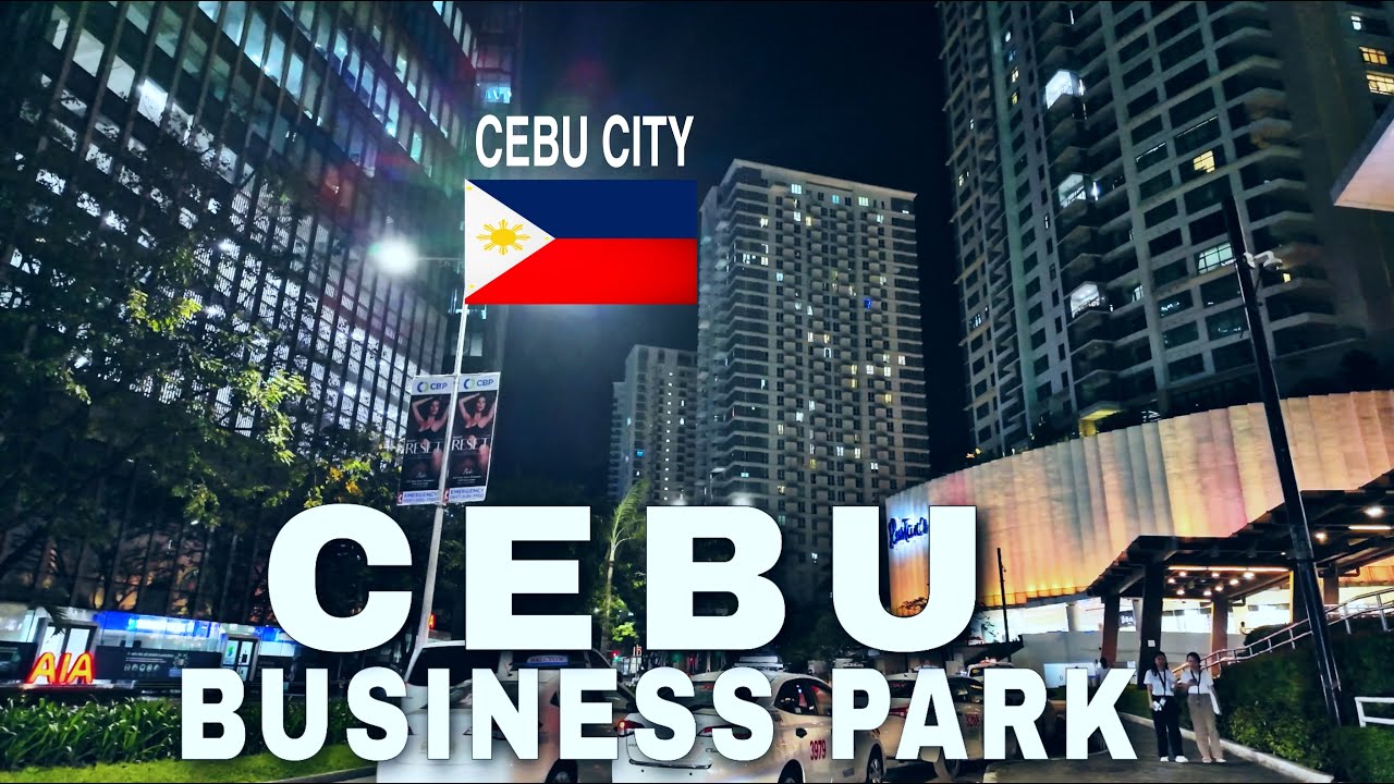 Modern District‼️Cebu Business Park, Cebu City Philippines walking tour update February 2025