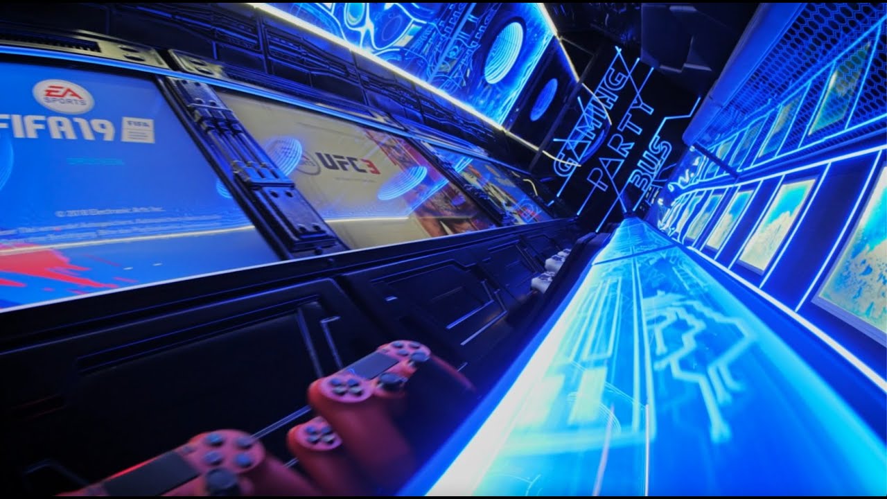 Gaming Party Bus London's best gaming van