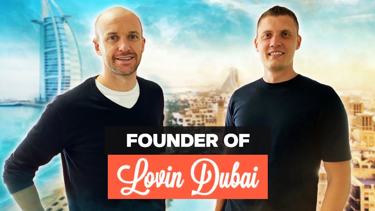 Dubai Residents: Richard Fitzgerald The Founder of Lovin Dubai.