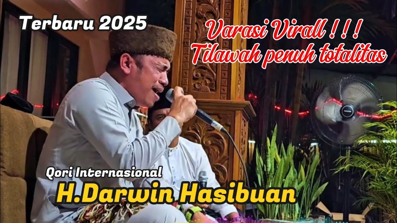 Darwin Hasibuan Qori Peringatan Maulid Nabi di Purwakarta 