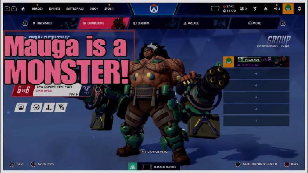 Mauga is a Monster | Overwatch