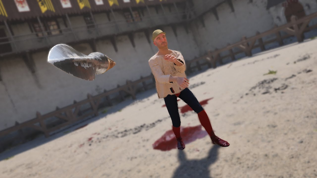 Spear throwing/Half Sword