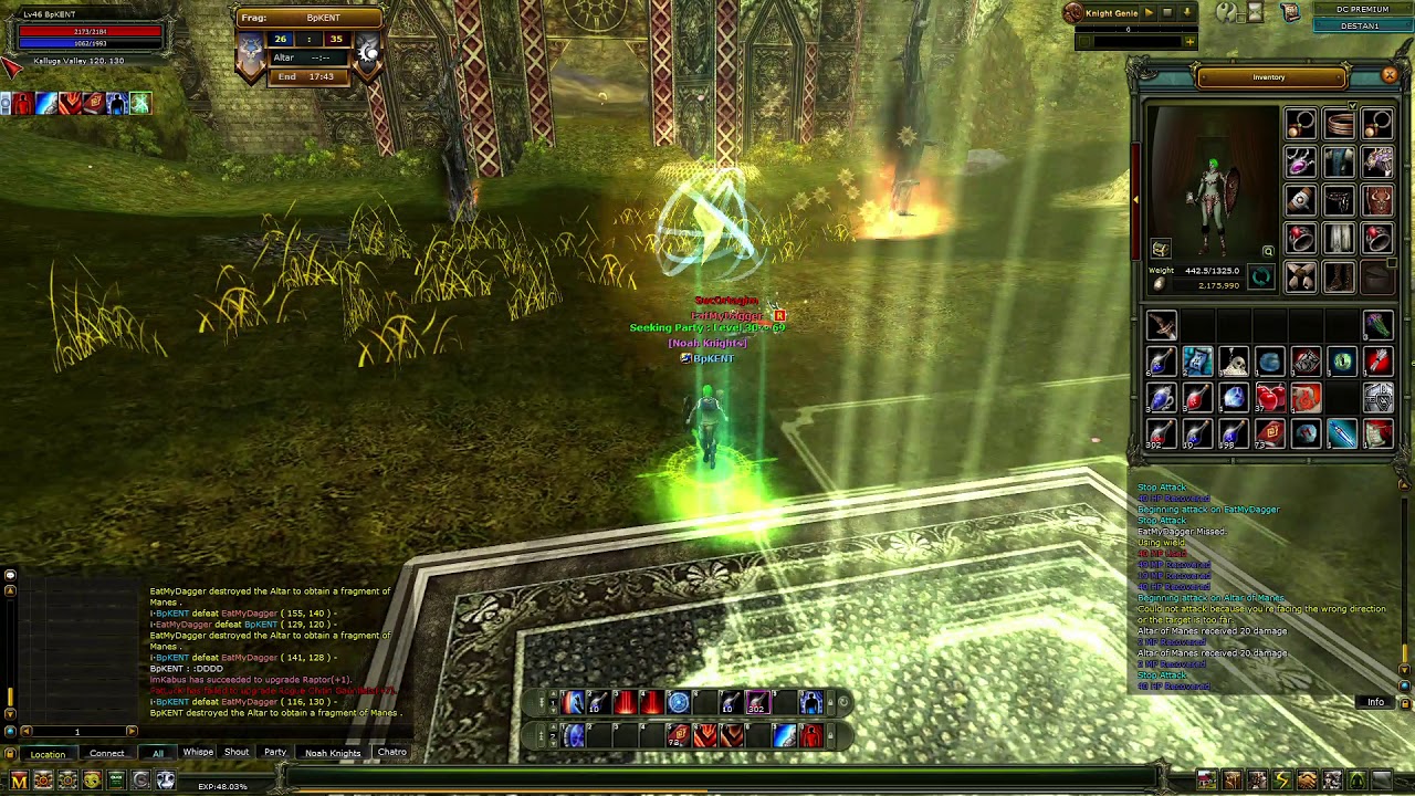 Knight Online Destan 46 lvl çok ezik Bp ile tek başına BDV almak... #Destan #Bdv #Bp