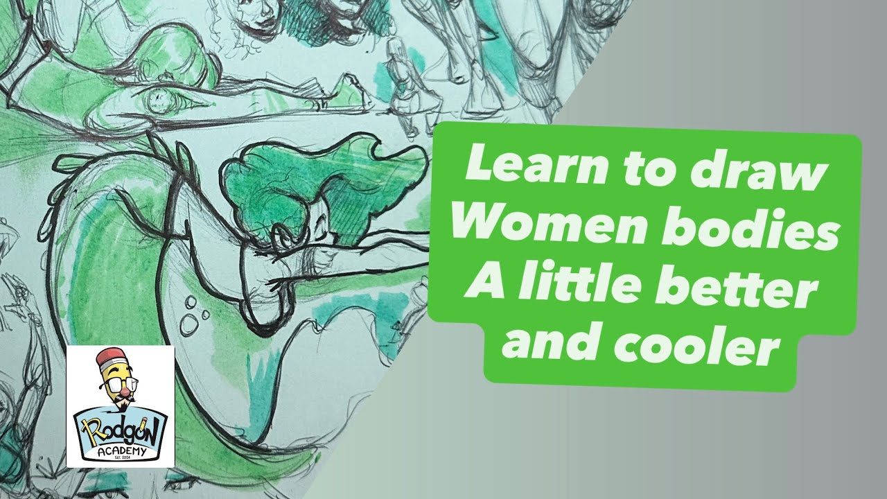 Let’s level up your girl and women drawings. Anatomy power hour. 