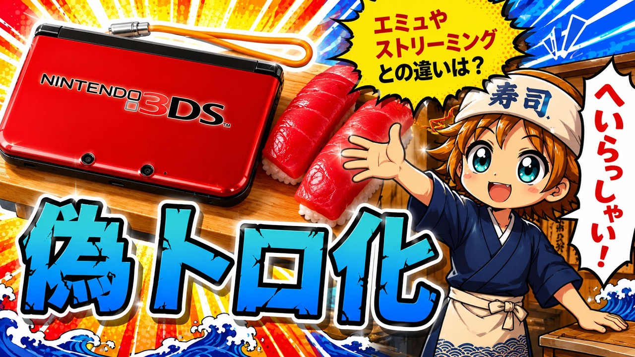 ニンテンドー3DSを偽トロ化！　エミュレーターやストリームなども合わせてご紹介【2024年最新】
