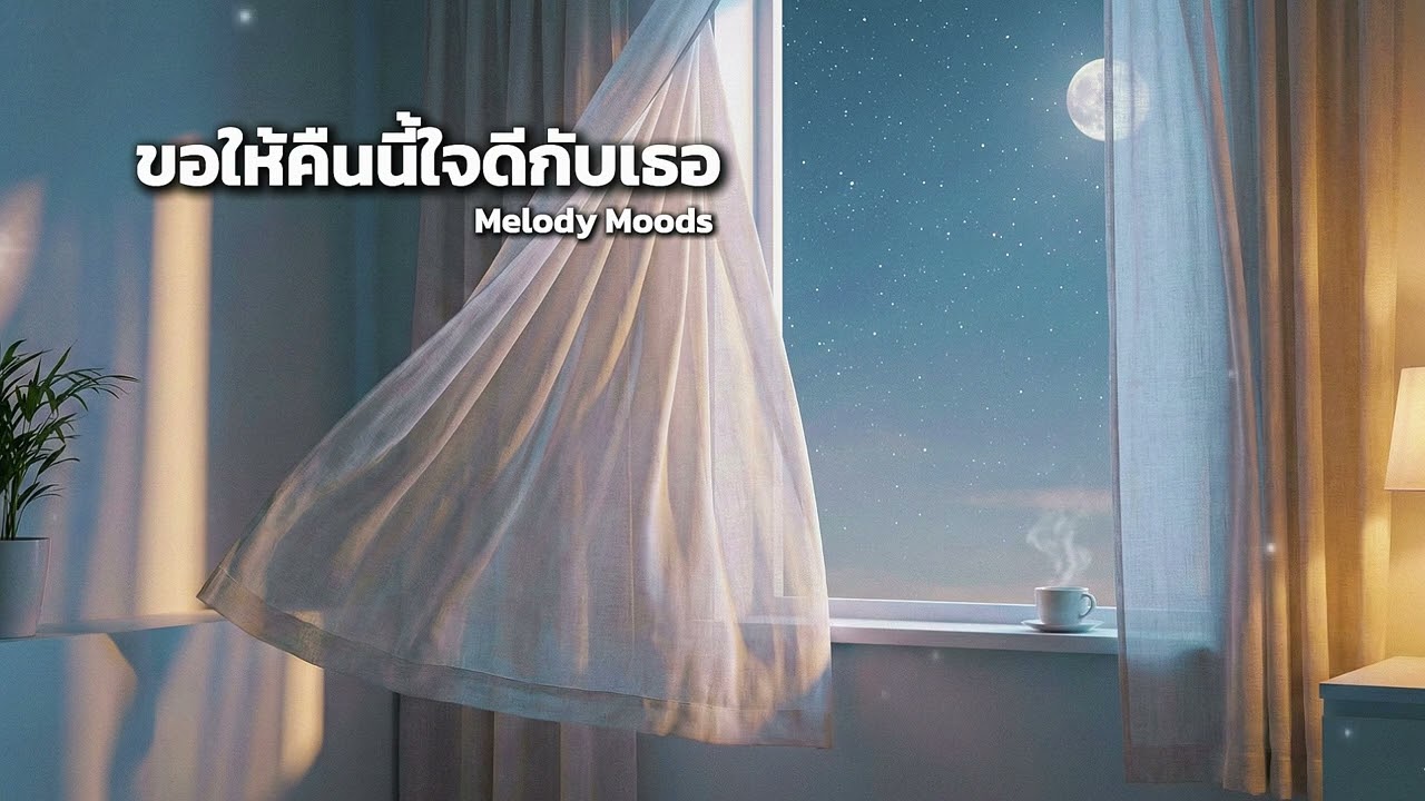 ขอให้คืนนี้ใจดีกับเธอ | เพลงฮีลใจก่อนนอน 🌙 ฟังสบาย ๆ หลังวันเหนื่อย ๆ | Melody Moods