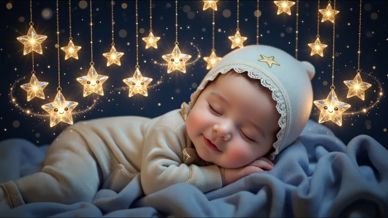 Sleep Instantly Within 2 Minutes 🎵 Sleep Music For Babies 🎵 Mozart Brahms Lullaby For Baby