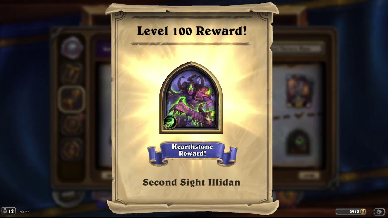 Достигните 100-го уровня в системе наград и выберите Second Sight Illidan, чтобы получить наш нов...
