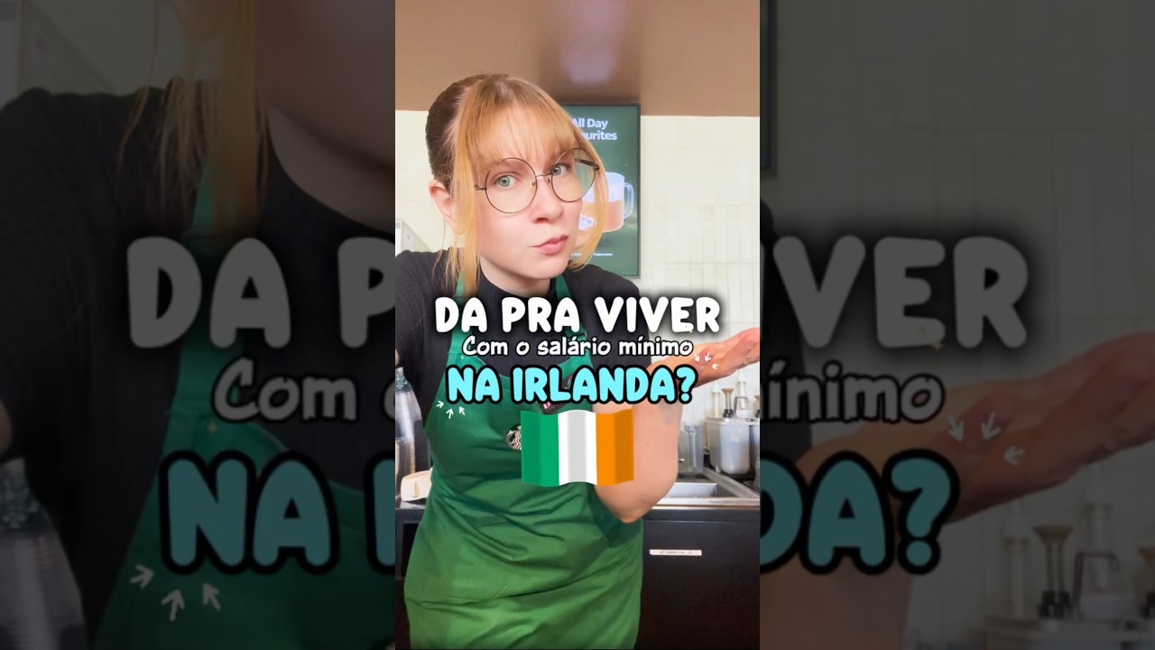Sal&aacute;rio m&iacute;nimo na Irlanda da pra viver? #irlanda #ireland #imigrante #dublin #salariominimo #europa