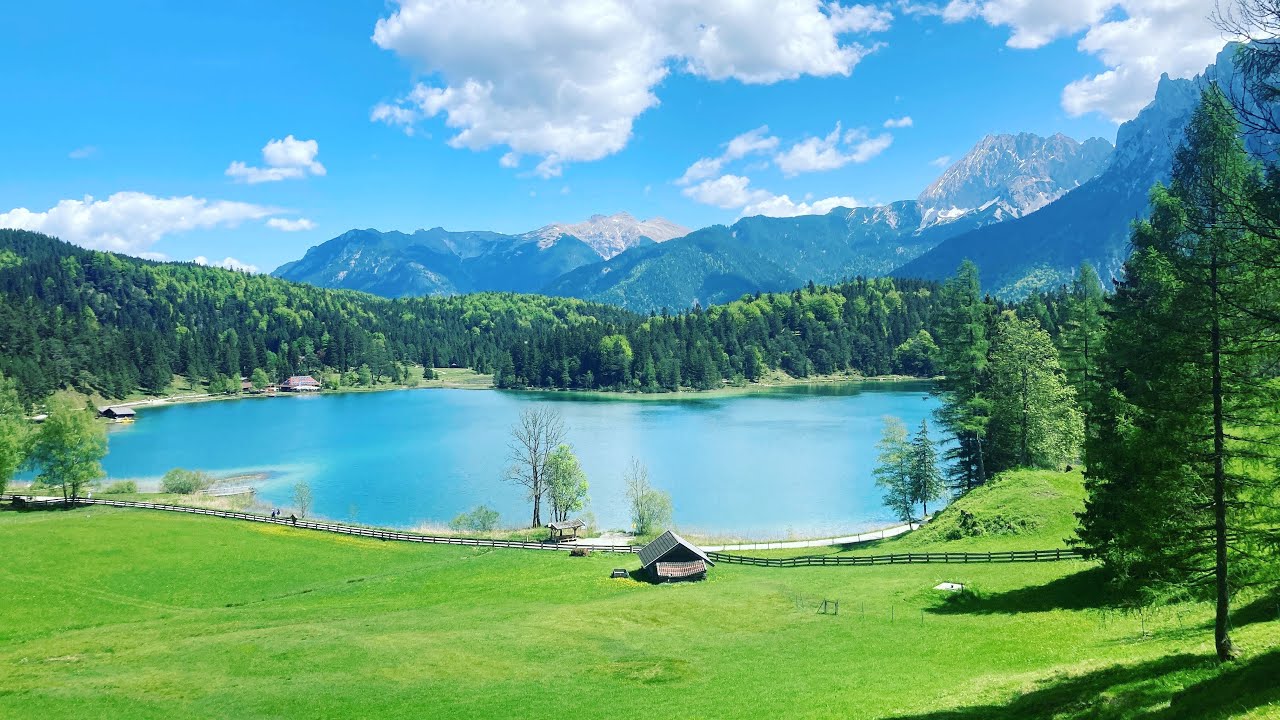 Wanderung zum Ferchensee und Lautersee ab Mittenwald #mittenwald