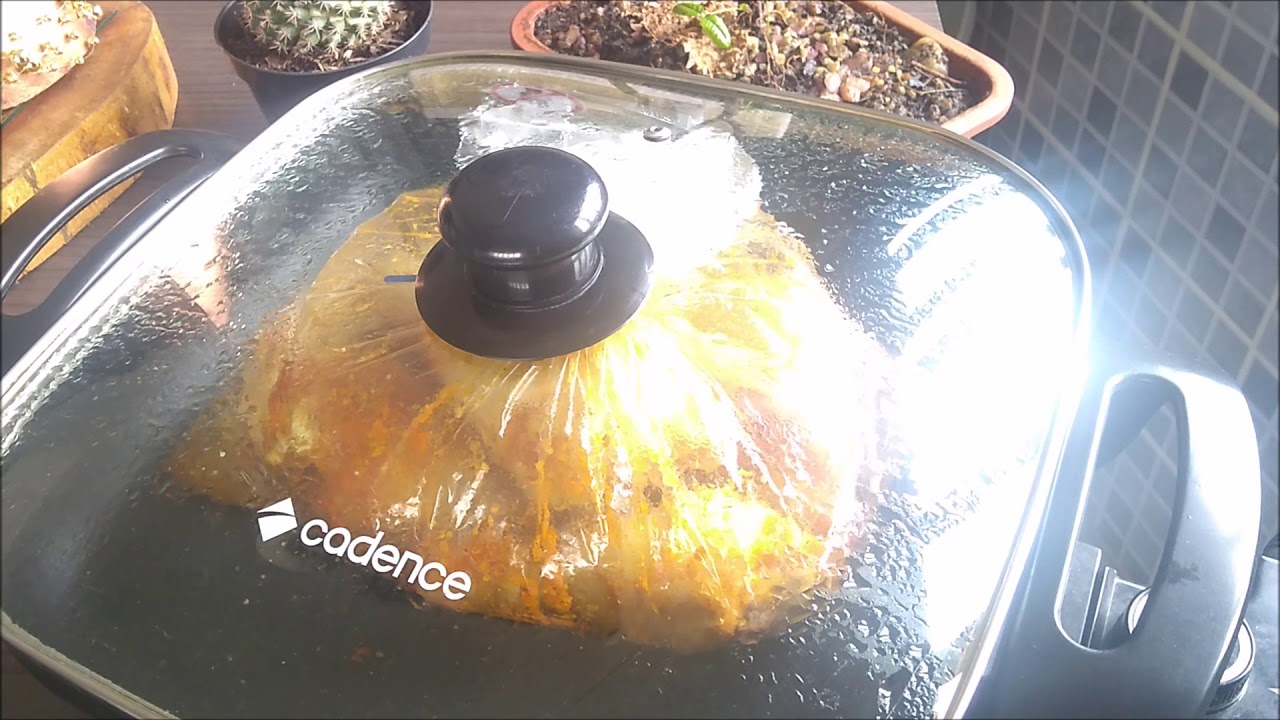 Frango sem gordura Feito na panela elétrica