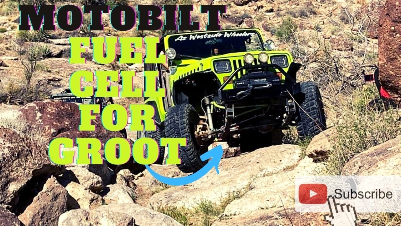 MotoBilt Fuel Cell For Jeep Wrangler #AzWestsidewheelers #GrootTheJeep