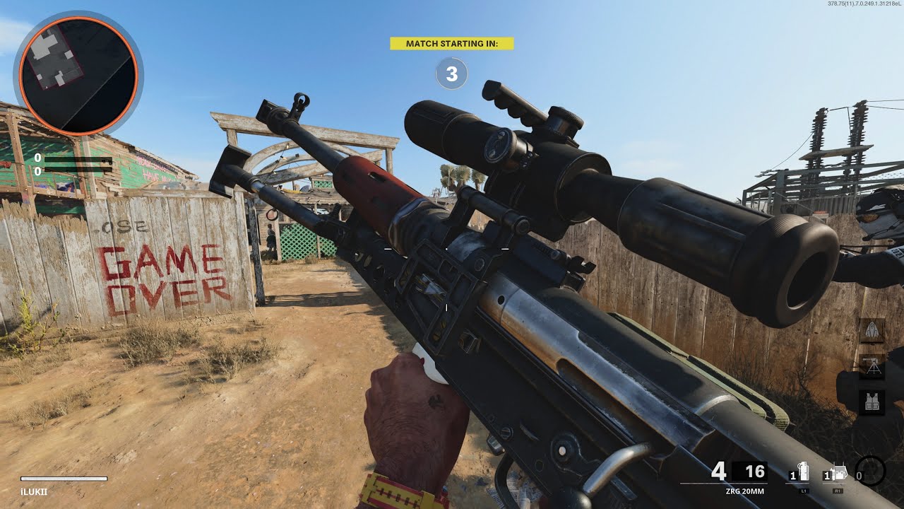 The Most Aggressive ZRG 20MM Sniper in Cold War