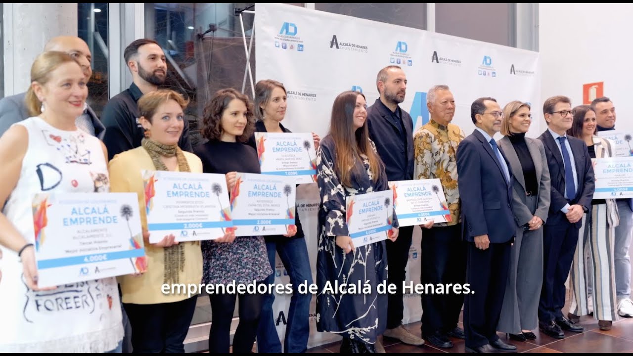 Gala de entrega de premios XI Edición Premios Alcalá Emprende