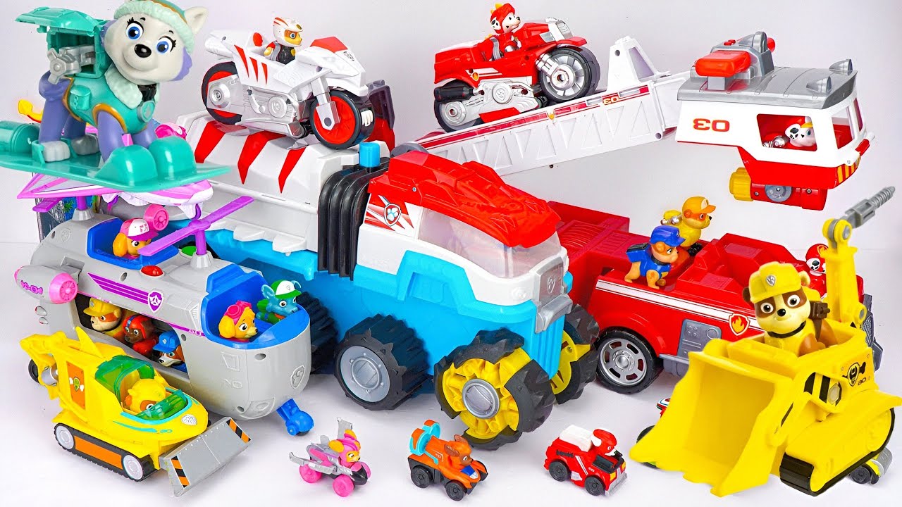 Ultimate Paw Patrol Toys unboxing Series |  Sea Patroller Toys Transforming Big Patroller Truck Toy