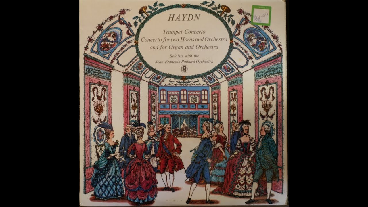 JOSEPH HAYDN - THREE CONCERTOS (arr. Jean- Francois PAILLARD) 1970