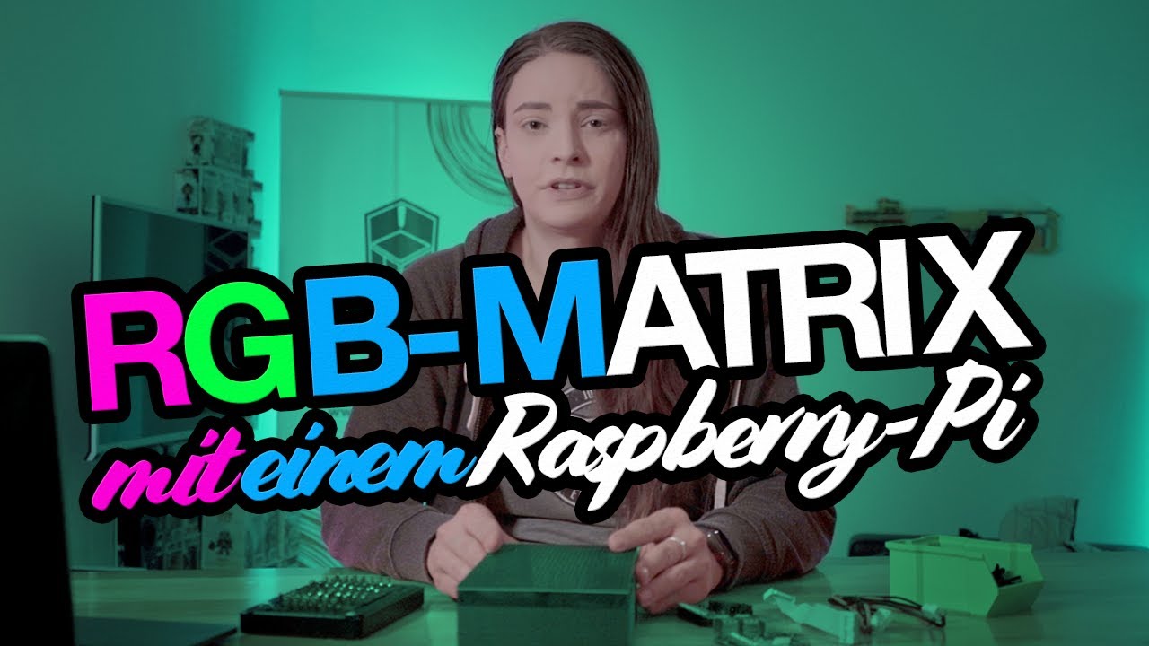 Adafruit RGB Matrix mit einem Raspberry Pi [Tutorial]