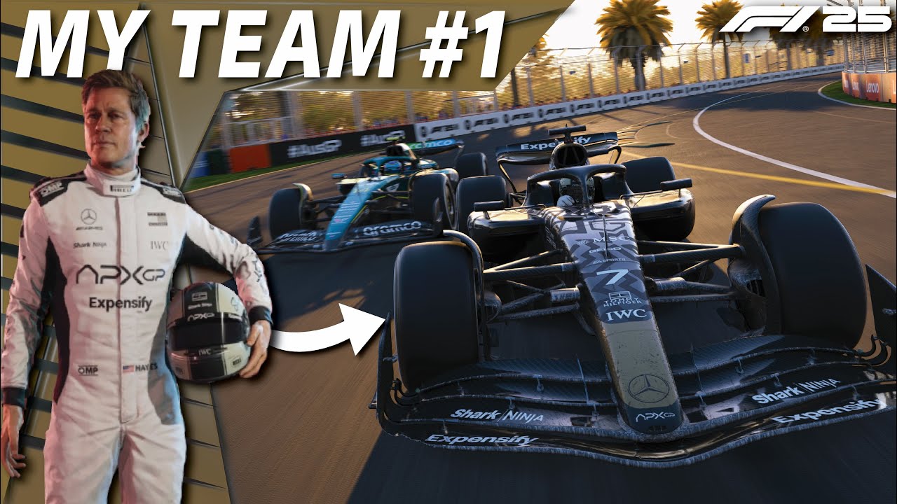 Can I Make BRAD PITT an F1 WORLD CHAMPION?