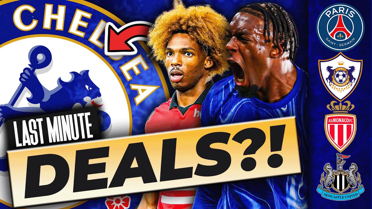 Chelsea to Push for Jacquet NOW!? Disasi Loan CLOSE? Champions League Opponent REVEALED!