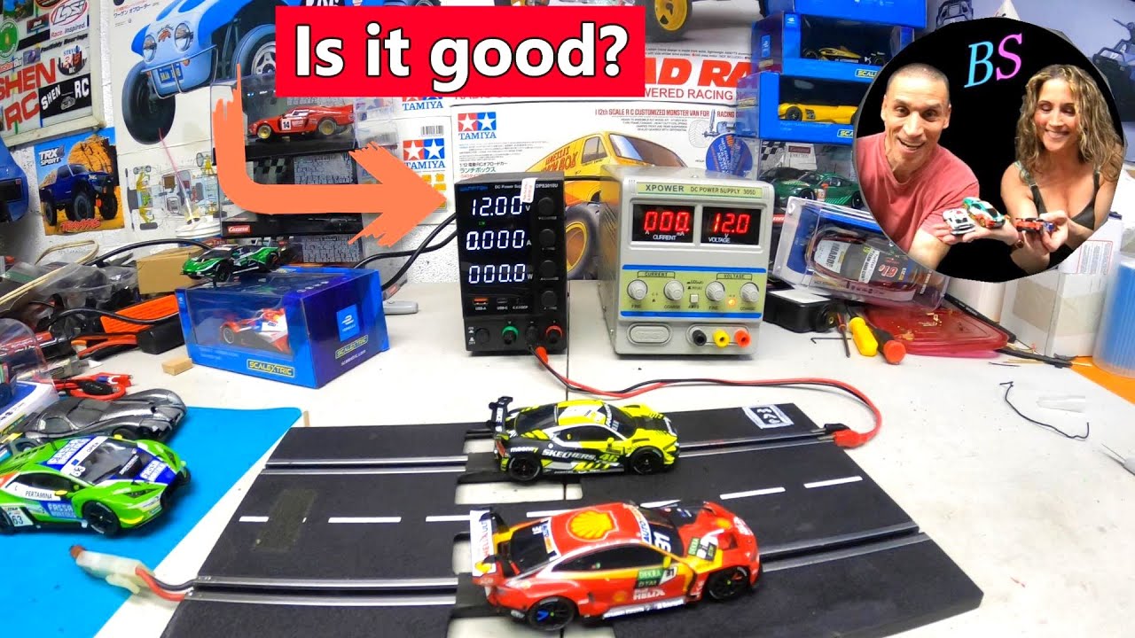 Slot Car power supply tested 0 - 30V 10 amp adjustable