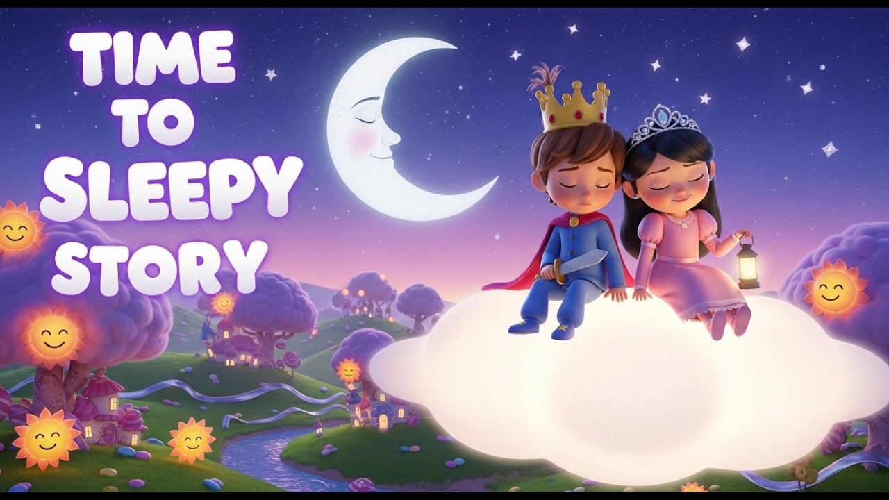 The Naughty Prince & Princess of the Smiling Kingdom  A Long Sleepy Bedtime Story for Kids to Fall A