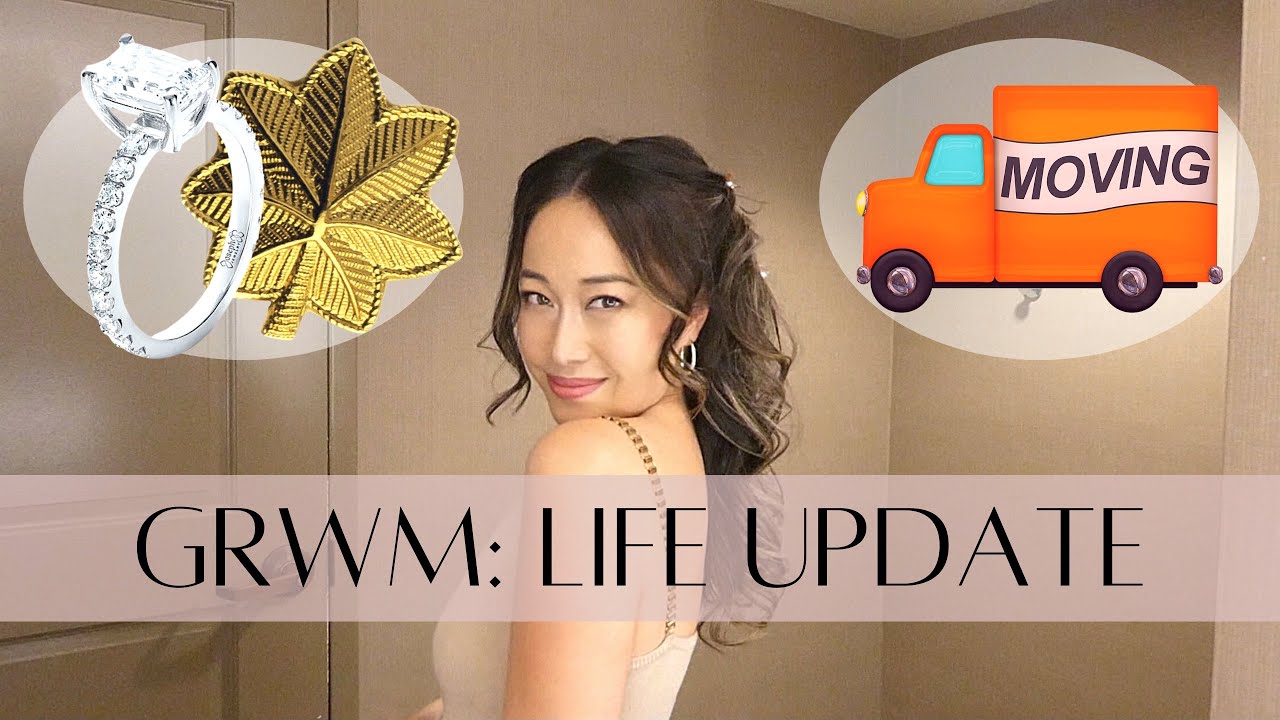 GRWM 💄 LIFE UPDATE 💍 Let's Talk Newlywed Life | 💰 Promotion | and 📦 Moving!