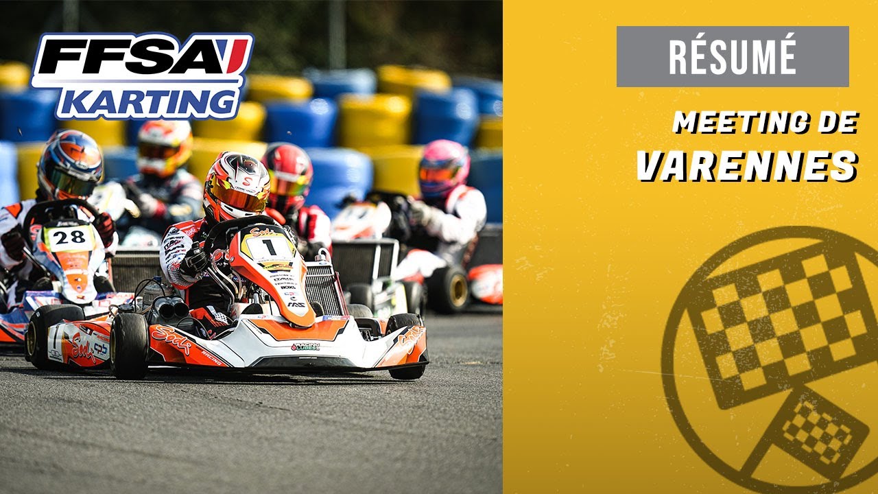 Karting : résumé du meeting de Varennes