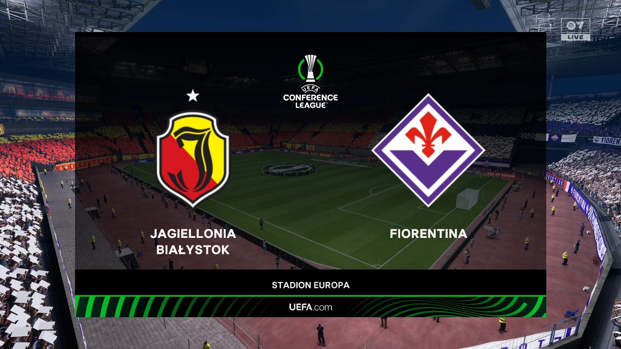 FC 26 - Jagiellonia Białystok vs ACF Fiorentina | Knockout Stage UEFA Conference League | Highlights