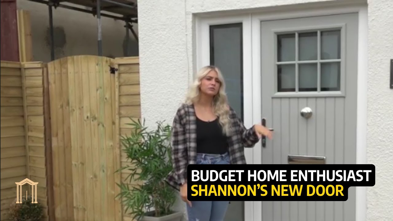 BUDGET HOME ENTHUSIAST SHANNON'S NEW DUBLIN DOOR | PALLADIO DOORS