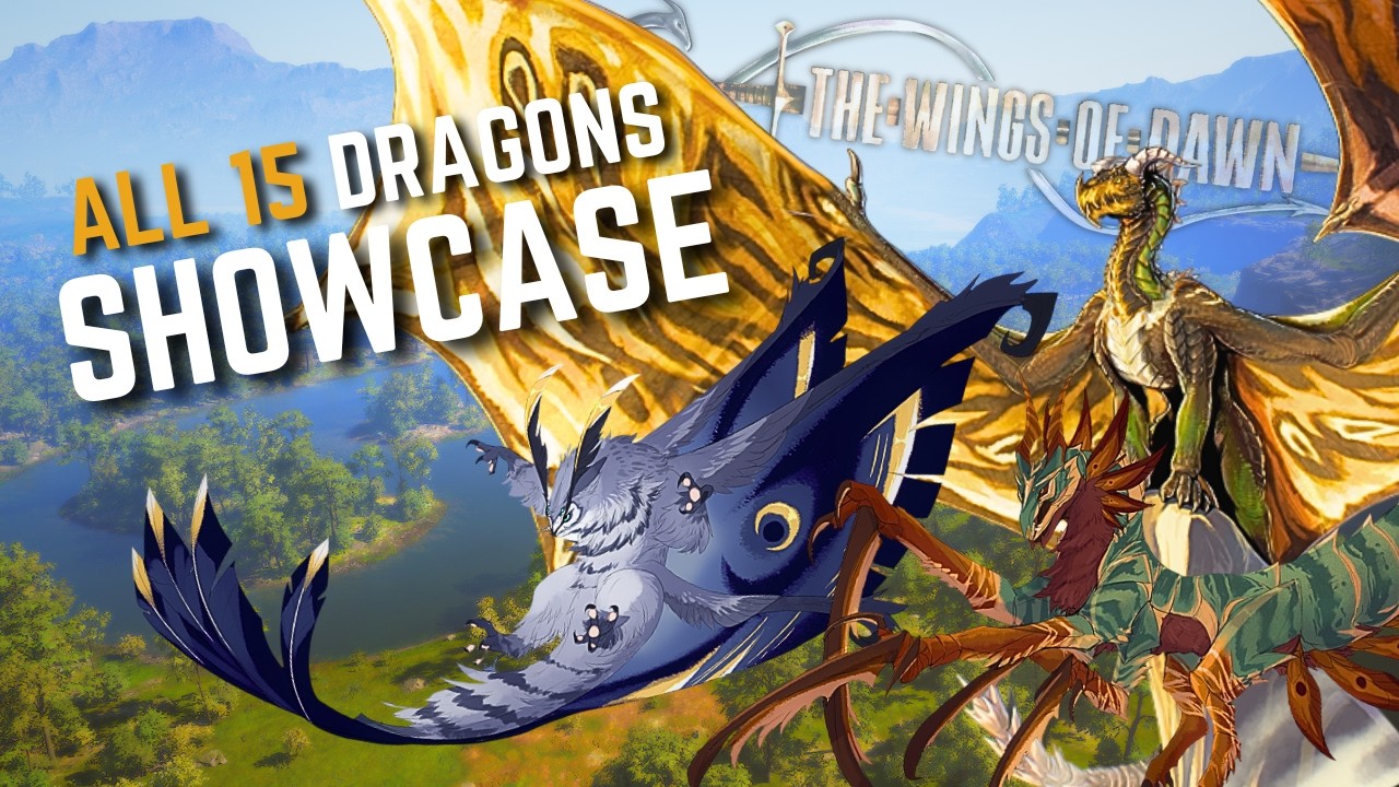 ВСЕ играбельные драконы появятся в игре! - The Wings Of Dawn