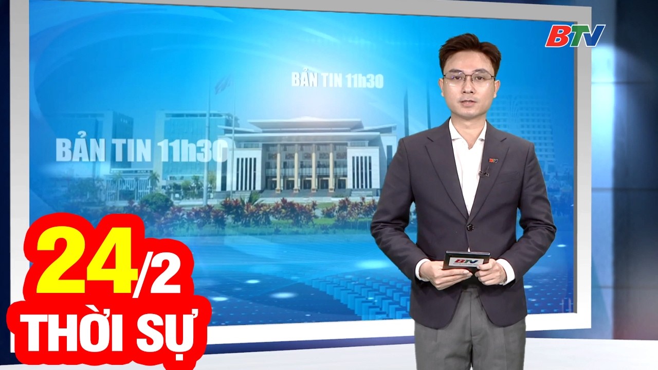 Bản Tin Thời Sự Trưa 24/2 | Cập Nhật Tin Tức Mới Nhất Trong Ngày | BTV