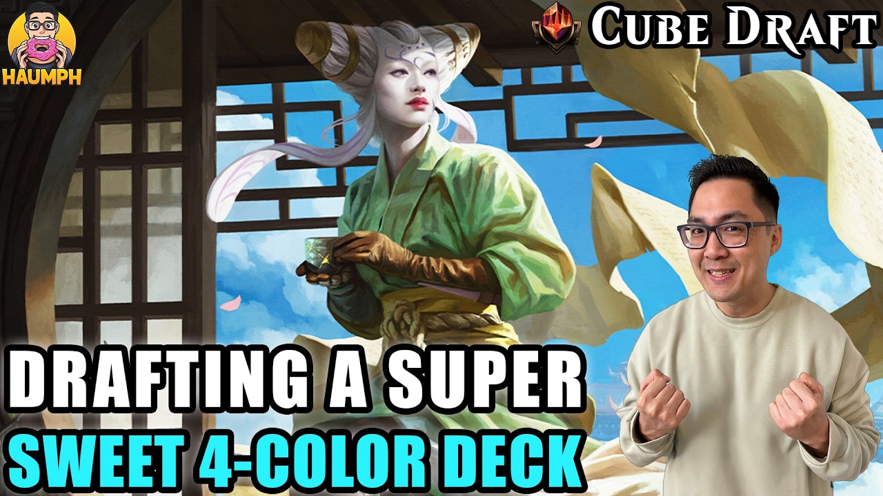 Drafting A Super Sweet 4-Color Deck | Powered Cube Draft | MTG Arena