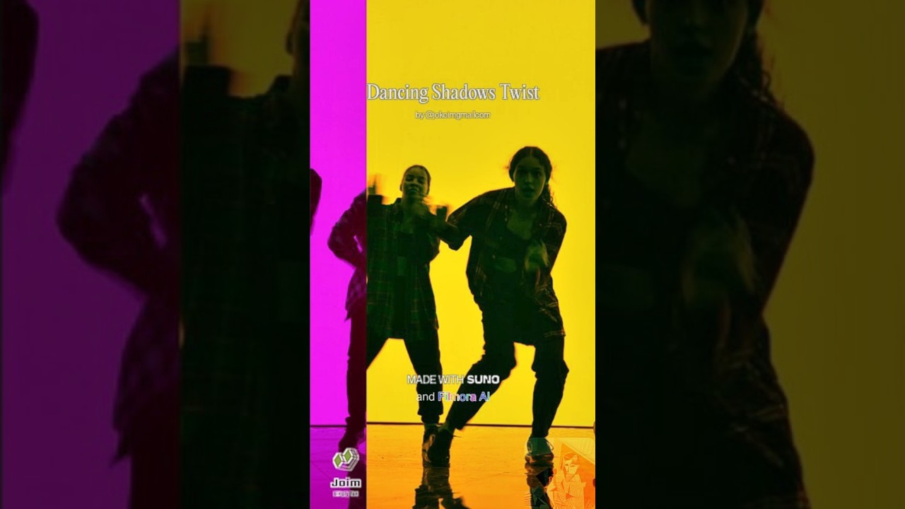 "Dancing Shadows Twist" by Joim with filmoraai and sunoai  