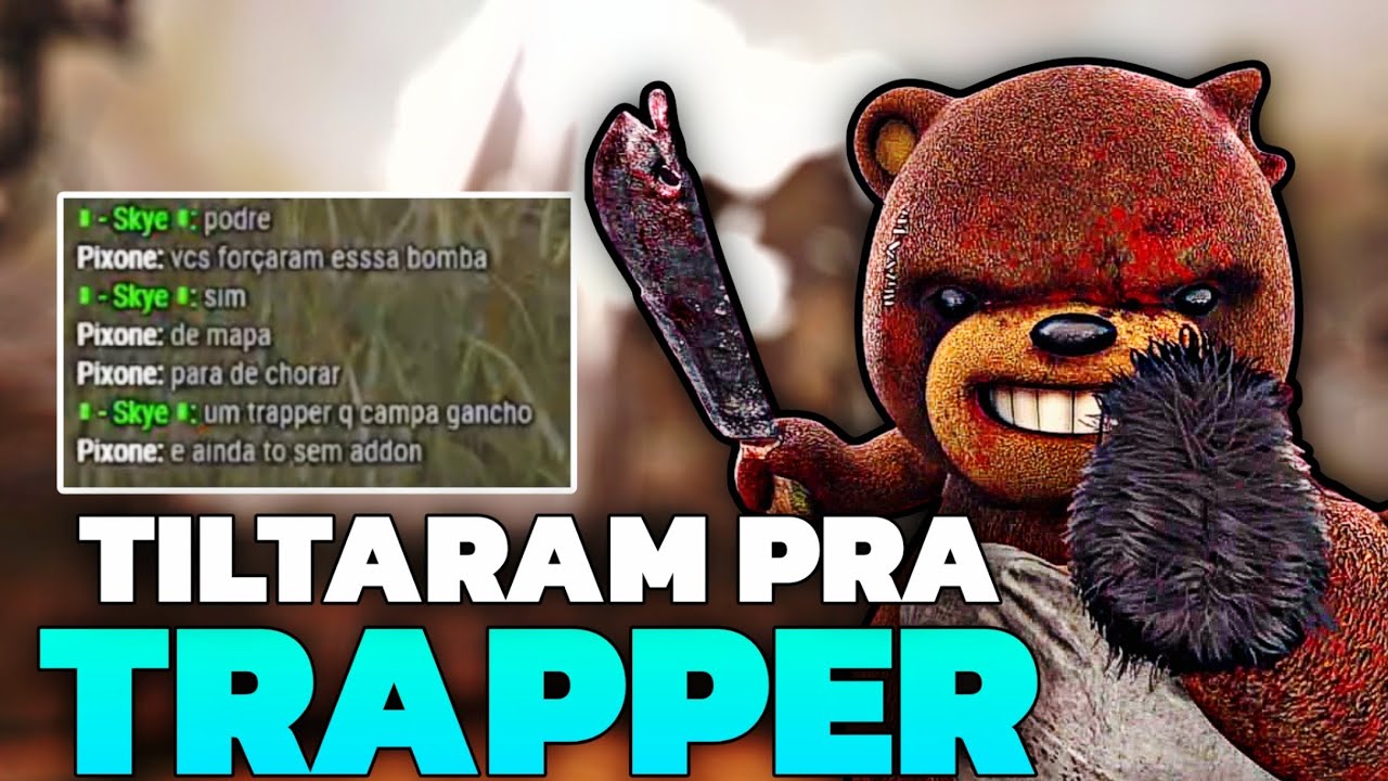 CHORARAM HORRORES Depois de SEREM AMASSADOS Pelo MEU TRAPPER no NOVO MODO de PERKS ALEATORIAS